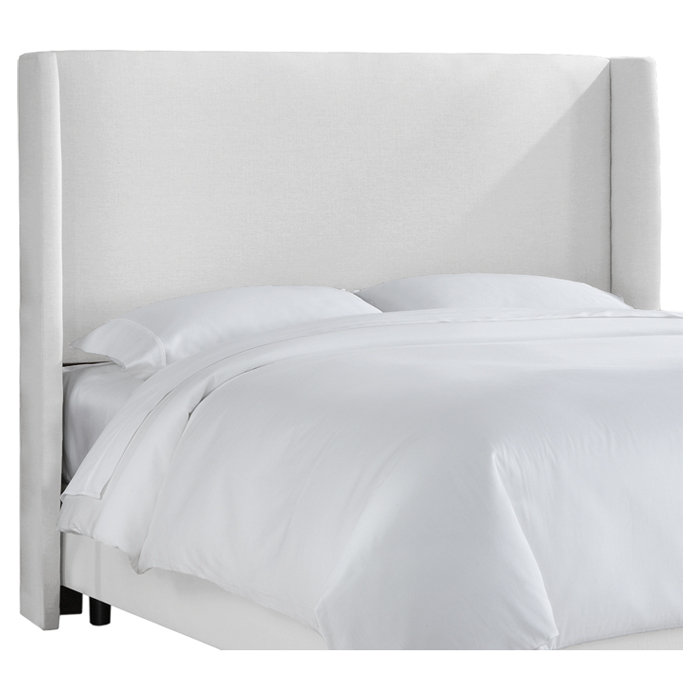 Charlton Home Betsons Upholstered Wingback Headboard & Reviews Wayfair